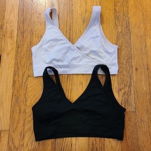 Two Auden Nursing Sleep Bras